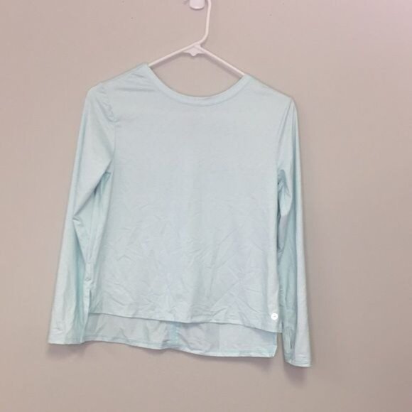 Avia Girls Long Sleeve Hi-Lo Active Tops, L 10-12 - Picture 10 of 16